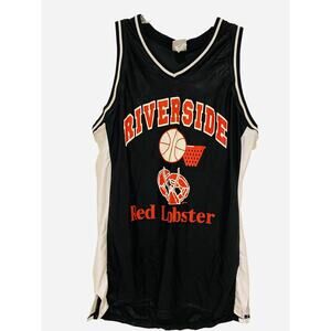 Jersey Red Lobster Riverside Cali Basketball Style #8 By Rawlings Men Size Large